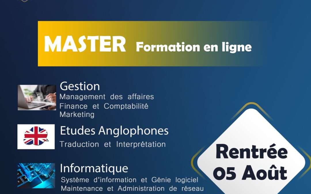 Rentrée Master